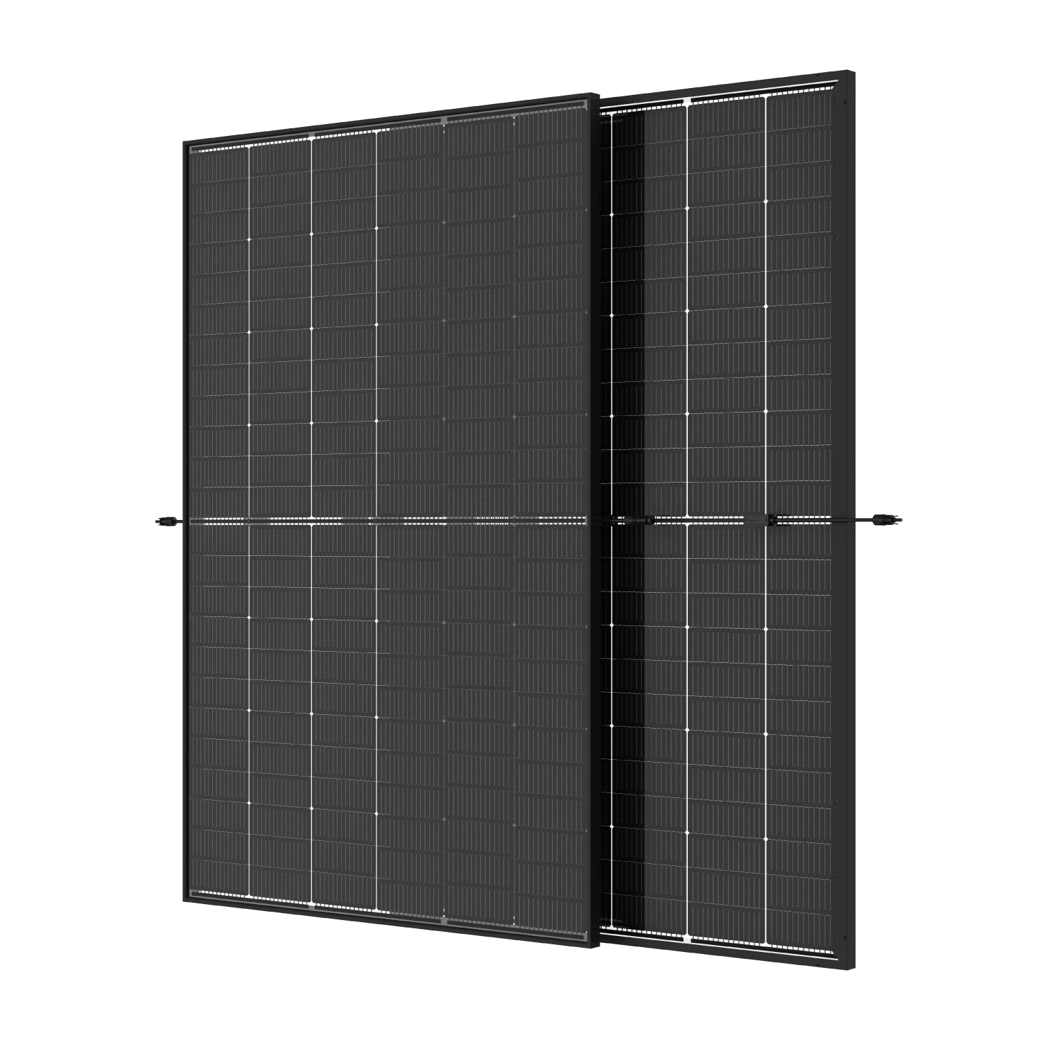 Balkonkraftwerk Set 870Wp 2xTrina Solar Modul HMS-800W-2T Wechselrichter Bifazial